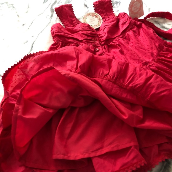 2T NEW dress & headband made in the Philippines - Picture 4 of 5